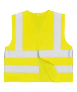 Portwest JN14 Hi-Vis Junior Band and Brace Vest in Yellow