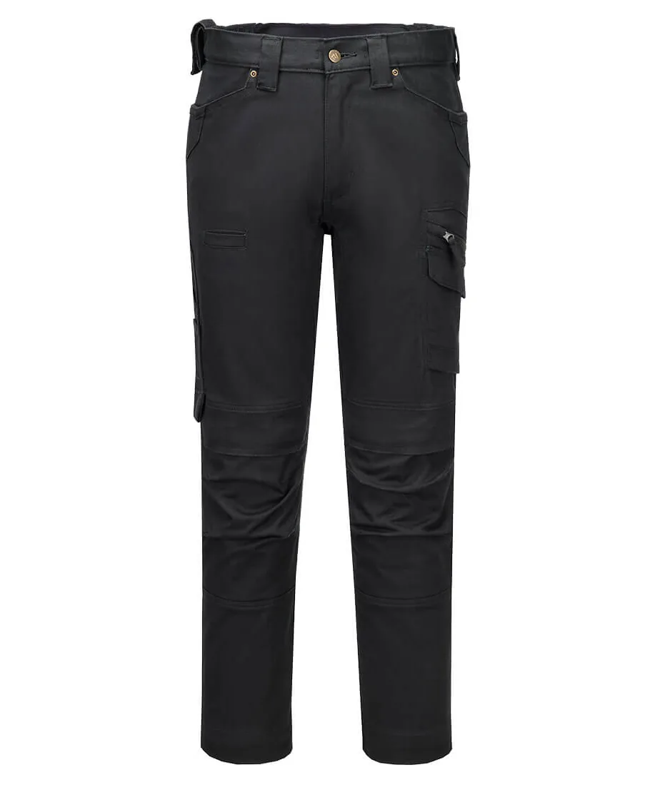 Portwest KA323 KA3 Cargo Trousers in Black