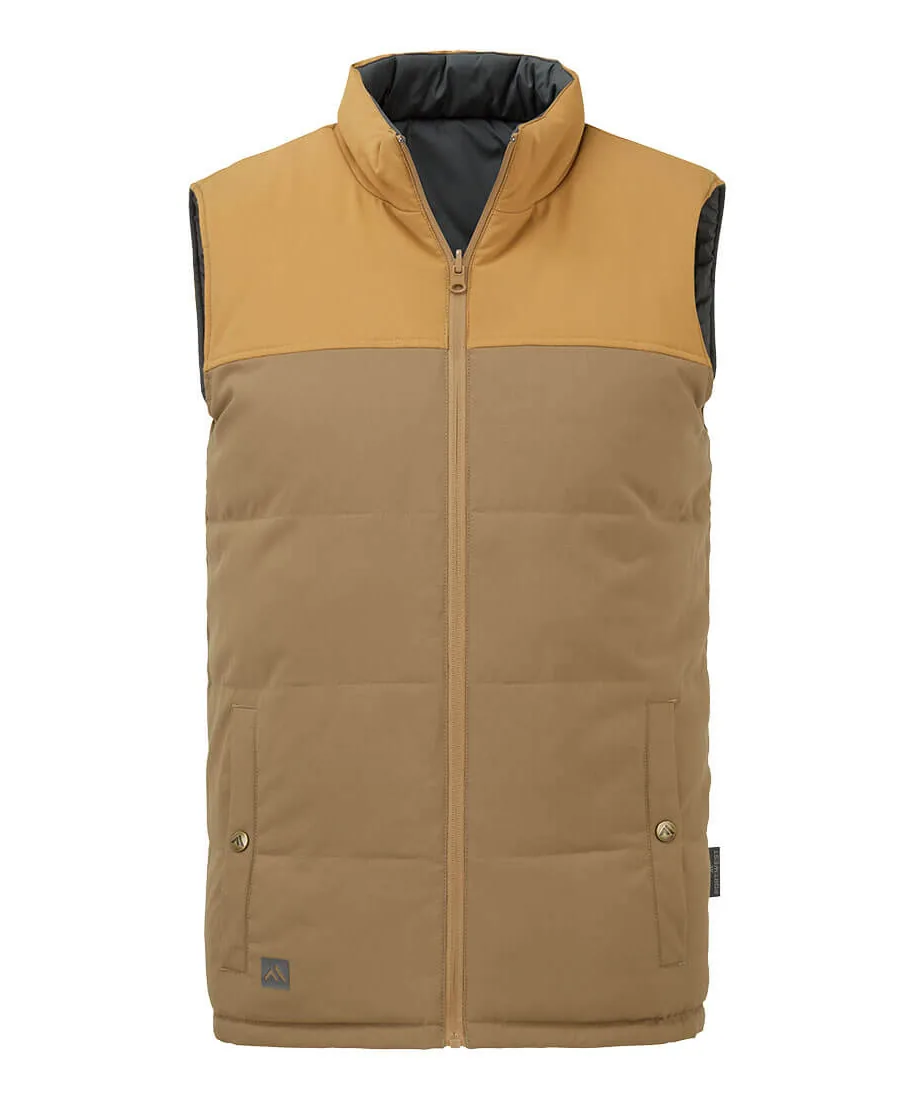 Portwest KA361 KA3 Reversible Insulated Bodywarmer in Coffee Brown