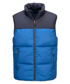 Portwest KX305 KX3 Sport Downlike Baffle Gilet in Quartz/Dark Navy