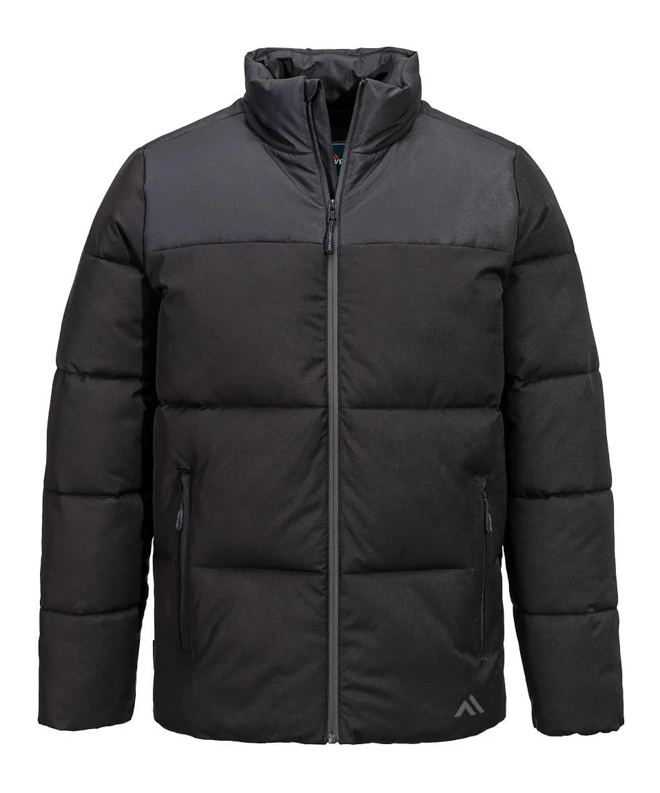 Portwest KX306 KX3 Sport Downlike Baffle Jacket in Black