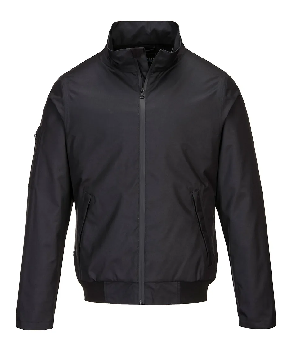 Portwest KX361 KX3 Bomber Jacket in Black