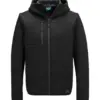 Portwest KX372 KX3 Sport Zip Hooded Sweater in Black