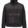 Portwest KX378 KX3 Sport 1/4 Zip Fleece in Black