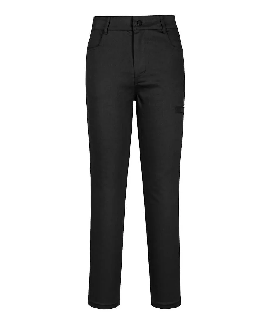 Portwest KX383 KX3 Women's Flexi Work Trousers in Black