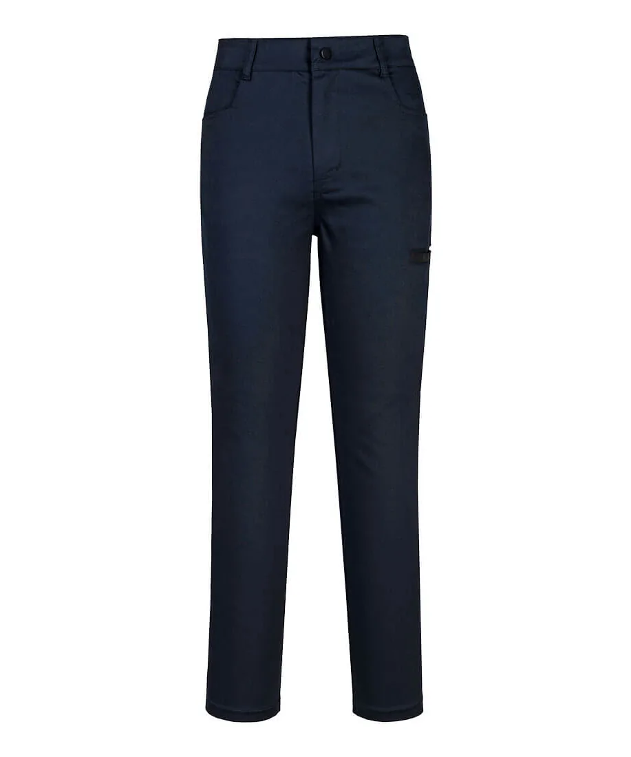 Portwest KX383 KX3 Women's Flexi Work Trousers in Navy