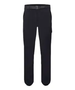 Portwest L712 Stretch Lightweight Cuffed Trousers in Black