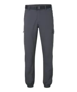 Portwest L712 Stretch Lightweight Cuffed Trousers in Metal Grey