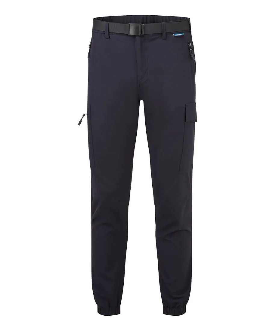 Portwest L712 Stretch Lightweight Cuffed Trousers in Navy
