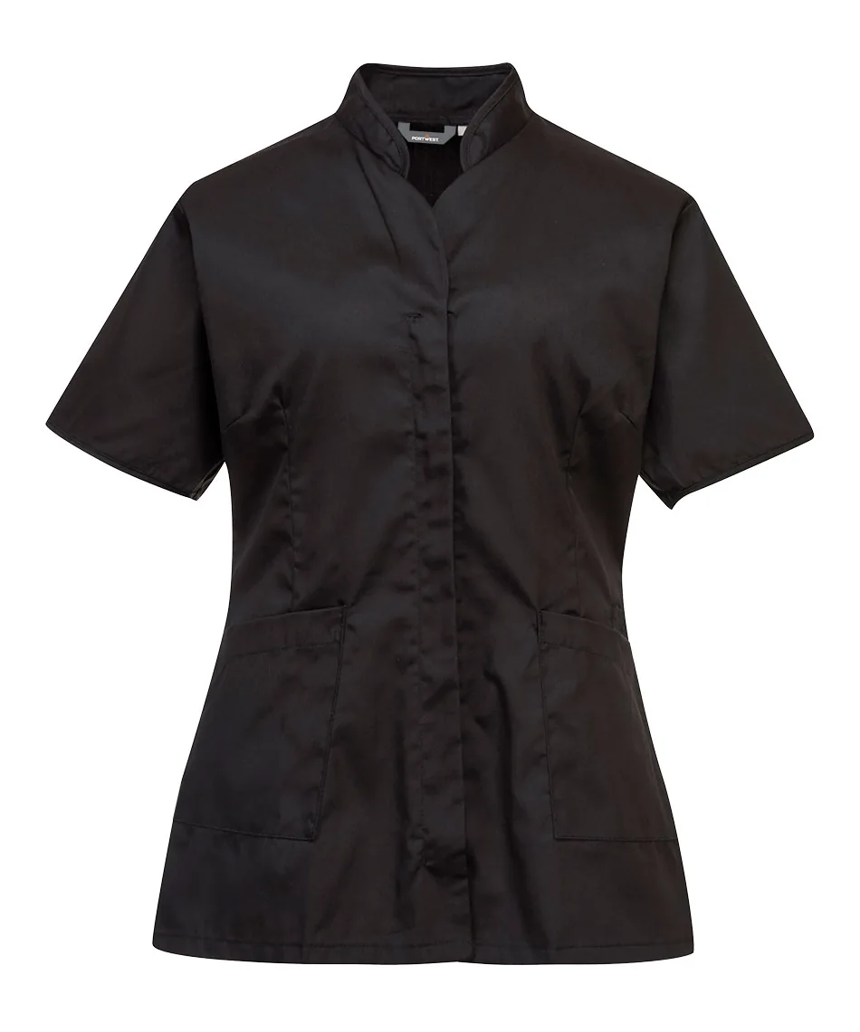 Portwest LW12 Women's Premier Tunic in Black