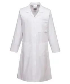 Portwest LW63 Women's Standard Coat in White