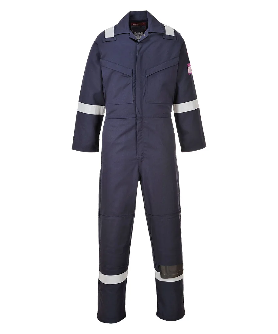 Portwest MX28 Modaflame Work FR Coverall in Navy