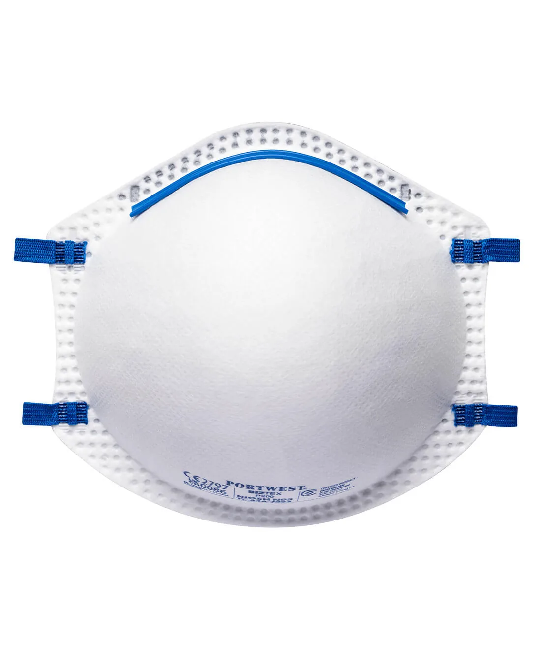 Portwest P200 FFP2 Respirator 20-Pack in White