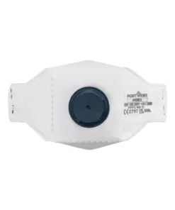 Portwest P291 EAGLE FFP2 Valved Dolomite Fold Flat Respirator 10-Pack in White
