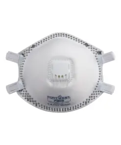 Portwest P303 FFP3 Valved Dolomite Respirator 10-Pack in White