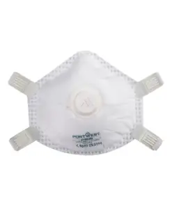 Portwest P306 FFP3 Ultimate Valved Reusable Respirator 5-Pack in White