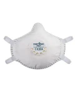 Portwest P307 FFP3 Ultimate Reusable Compact Respirator 5-Pack in White