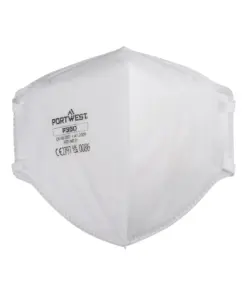 Portwest P350 FFP3 Dolomite Fold Flat Respirator 20-Pack in White