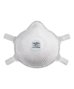 Portwest P371 ERGONET FFP3 Valved Dolomite Respirator 5-Pack in White