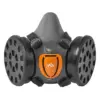 Portwest P422 TPR Half Mask Kit (with P3 filters) in Grey