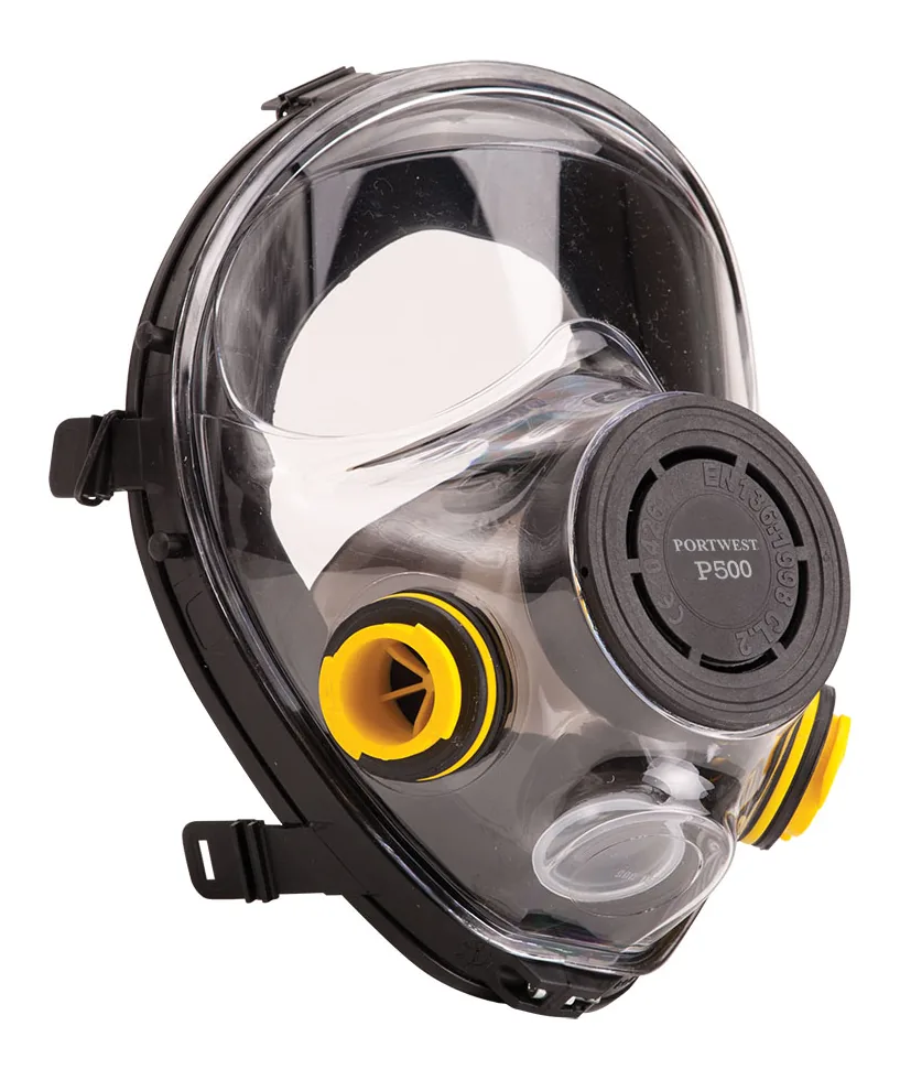 Portwest P500 Vienna Full Face Mask in Black