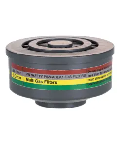 Portwest P920 ABEK1 Gas Filter Special Thread Connection 4-Pack in Grey