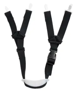 Portwest PA47 Chin Strap 4 Expertbase 5-Pack in Black