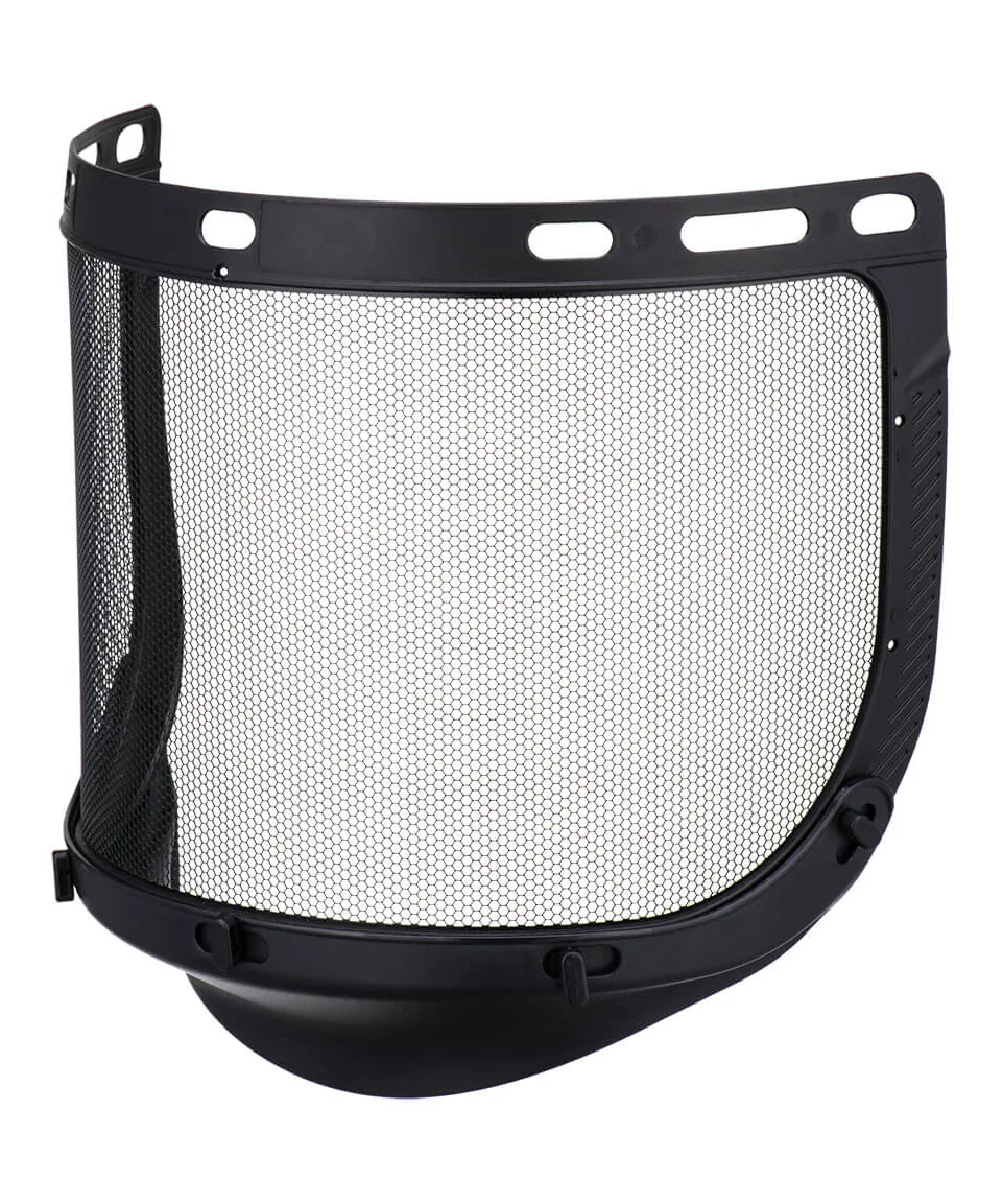 Portwest PF21 Etched steel mesh visor in Black