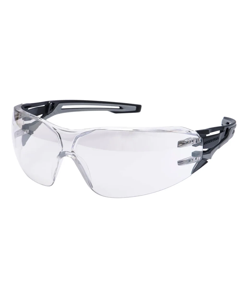 Portwest PR01 Anthracite Wraparound Safety Glasses in Mirror (Indoor/Outdoor)