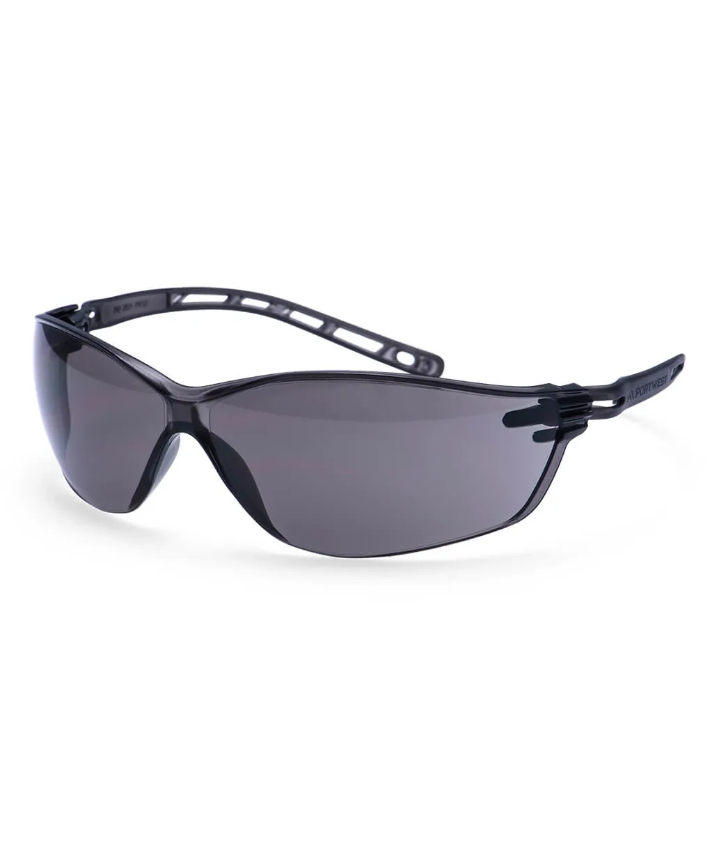 Portwest PR12 Air Safety Glasses in Smoke