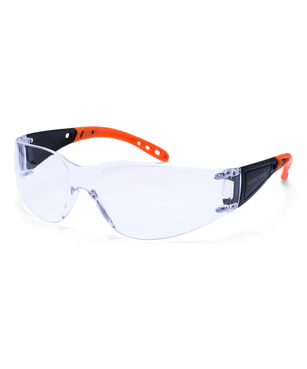 Portwest PR32 Wrap Around Hip Safety Glasses in Clear