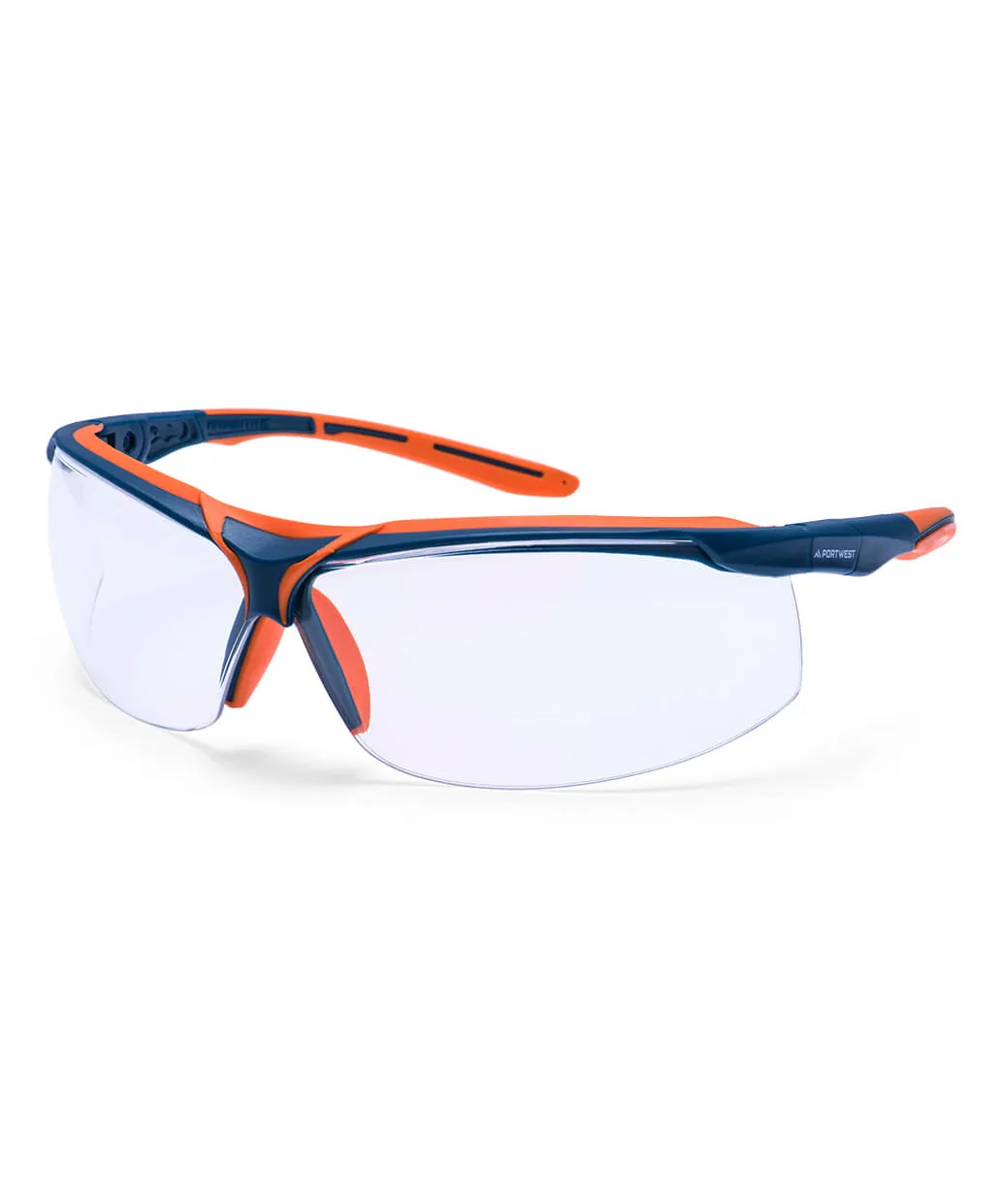 Portwest PS13 Mega KN Safety Glasses in Clear