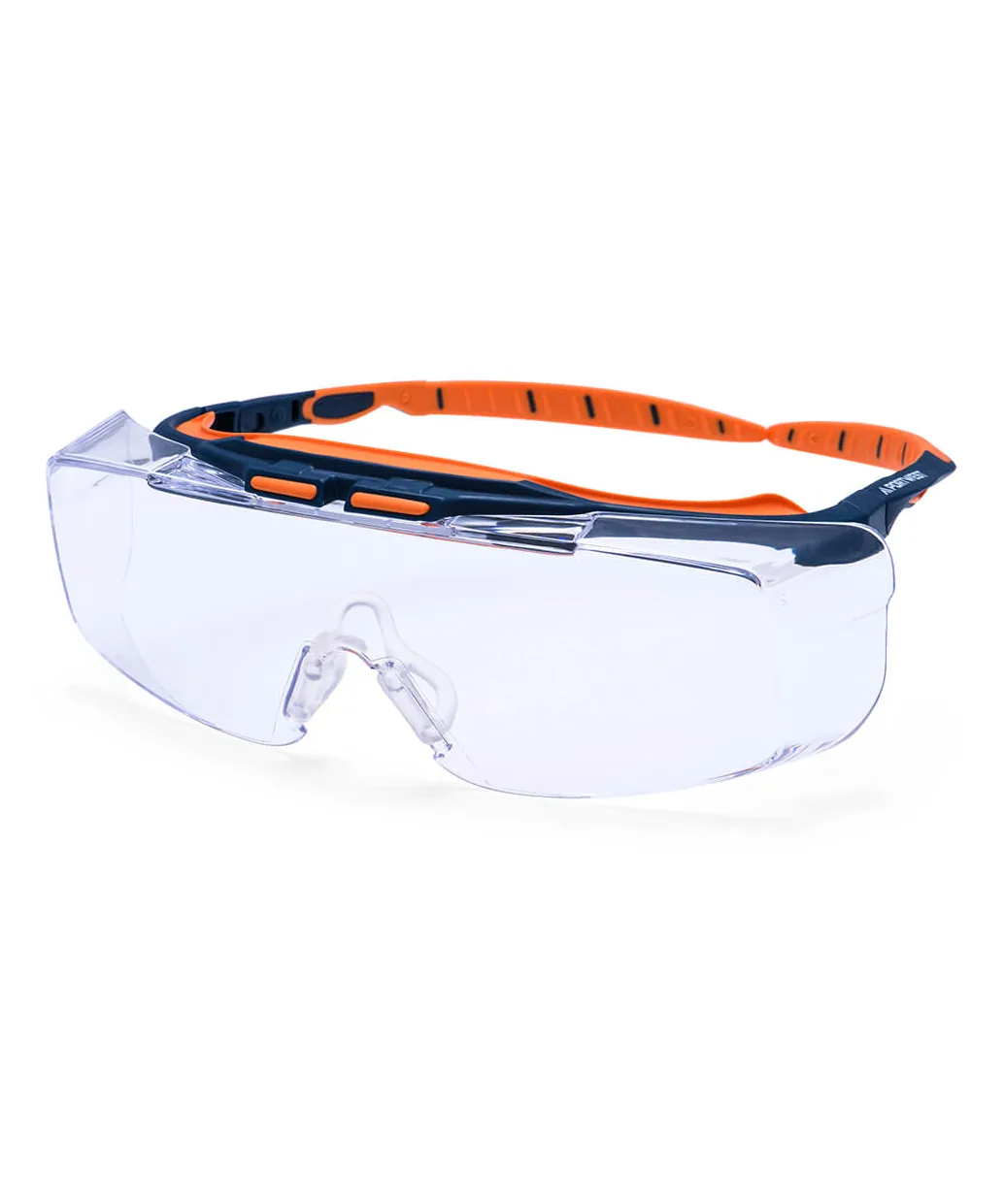 Portwest PS24 Peak OTG Safety Glasses in Clear