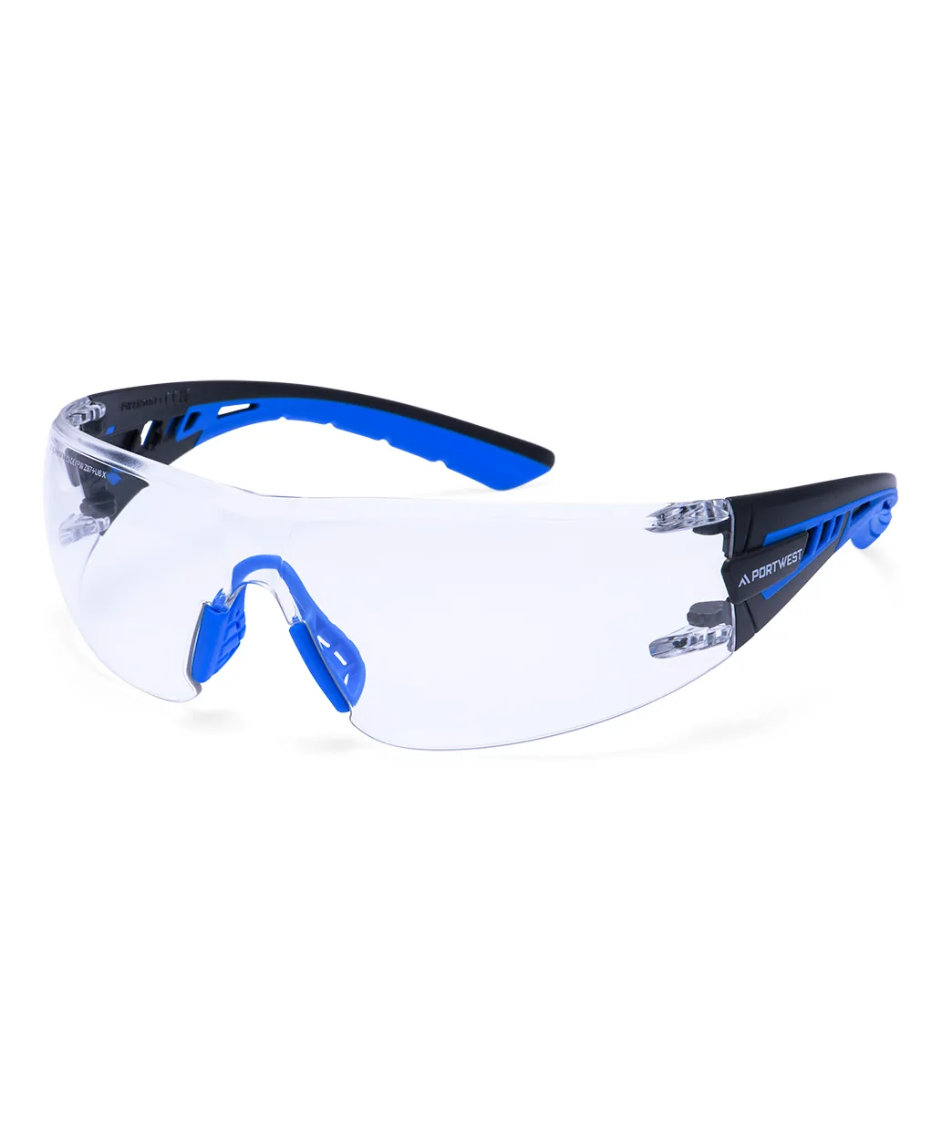 Portwest PS27 Tech Look Lite KN Safety Glasses in Clear
