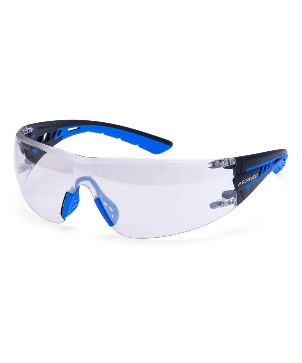 Portwest PS27 Tech Look Lite KN Safety Glasses in Mirror (Indoor/Outdoor)