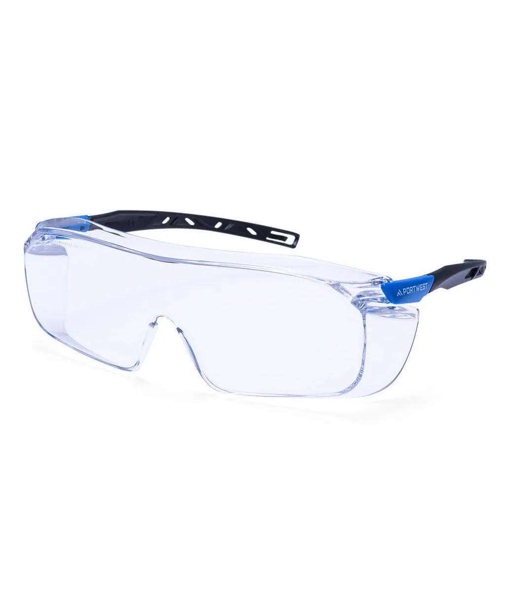 Portwest PS31 Top OTG Safety Glasses in Clear