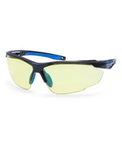 Portwest PS37 Anthracite KN Safety Glasses in Amber