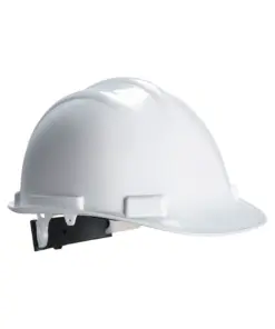 Portwest PS57 Expertbase Wheel Safety Helmet in White