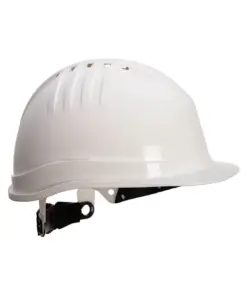 Portwest PS62 Expertline Safety Helmet (Wheel Ratchet) in White