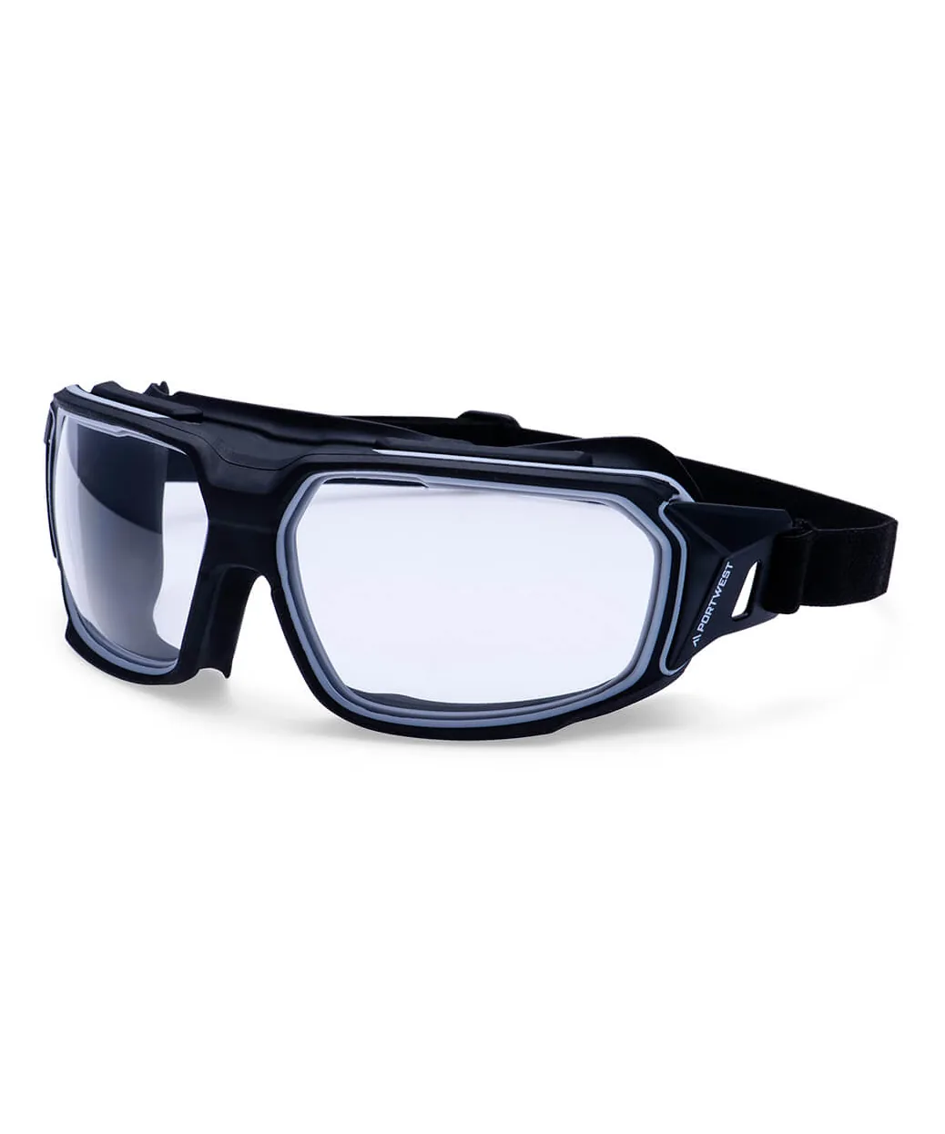 Portwest PS64 Foldable Goggles in Clear