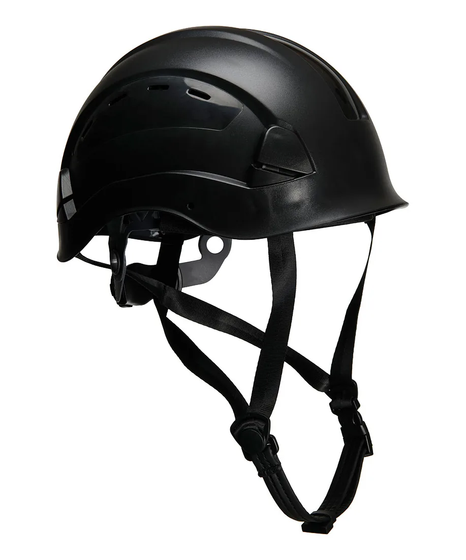 Portwest PS73 Height Endurance Mountaineer Helmet in Black