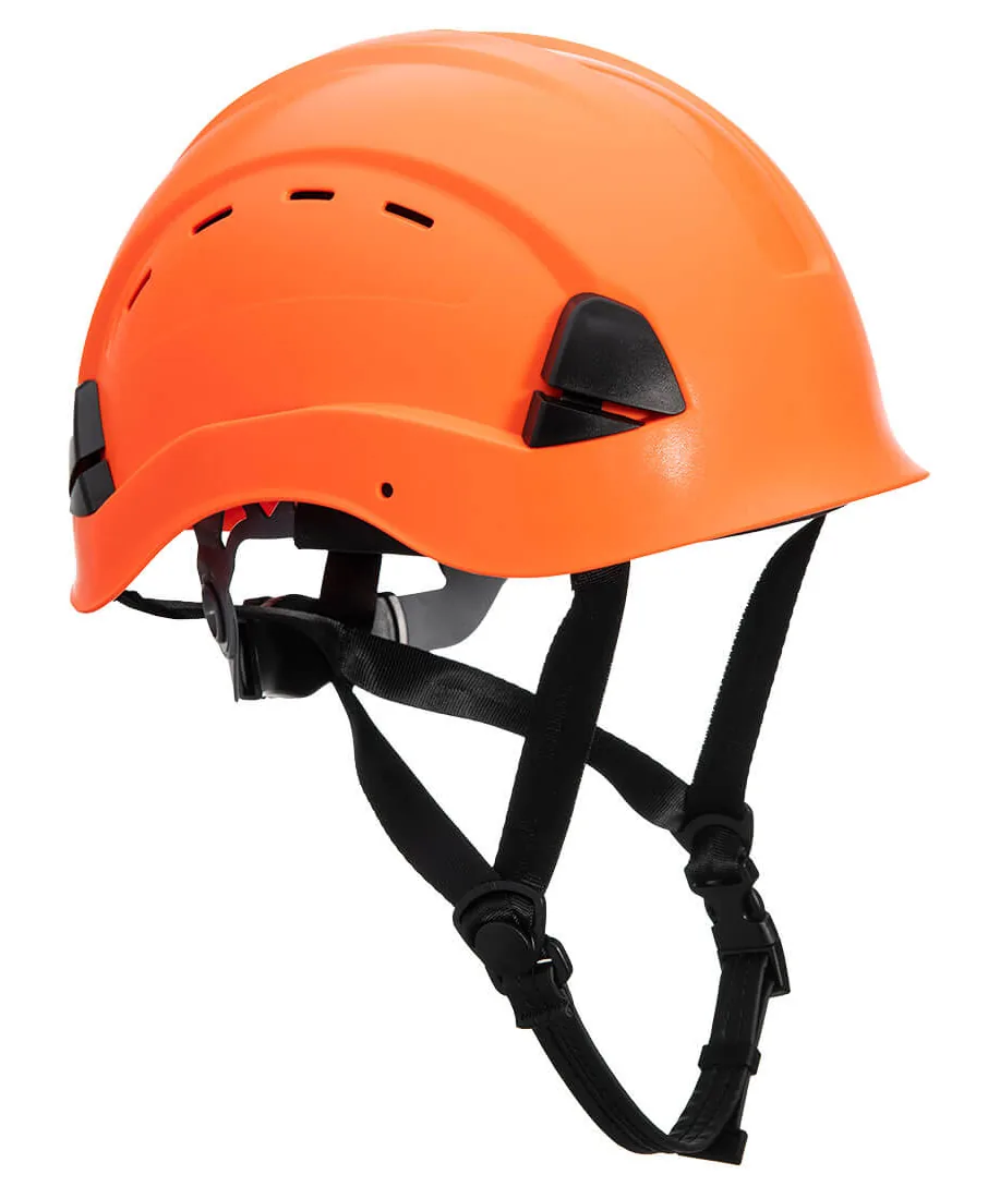 Portwest PS73 Height Endurance Mountaineer Helmet in Orange