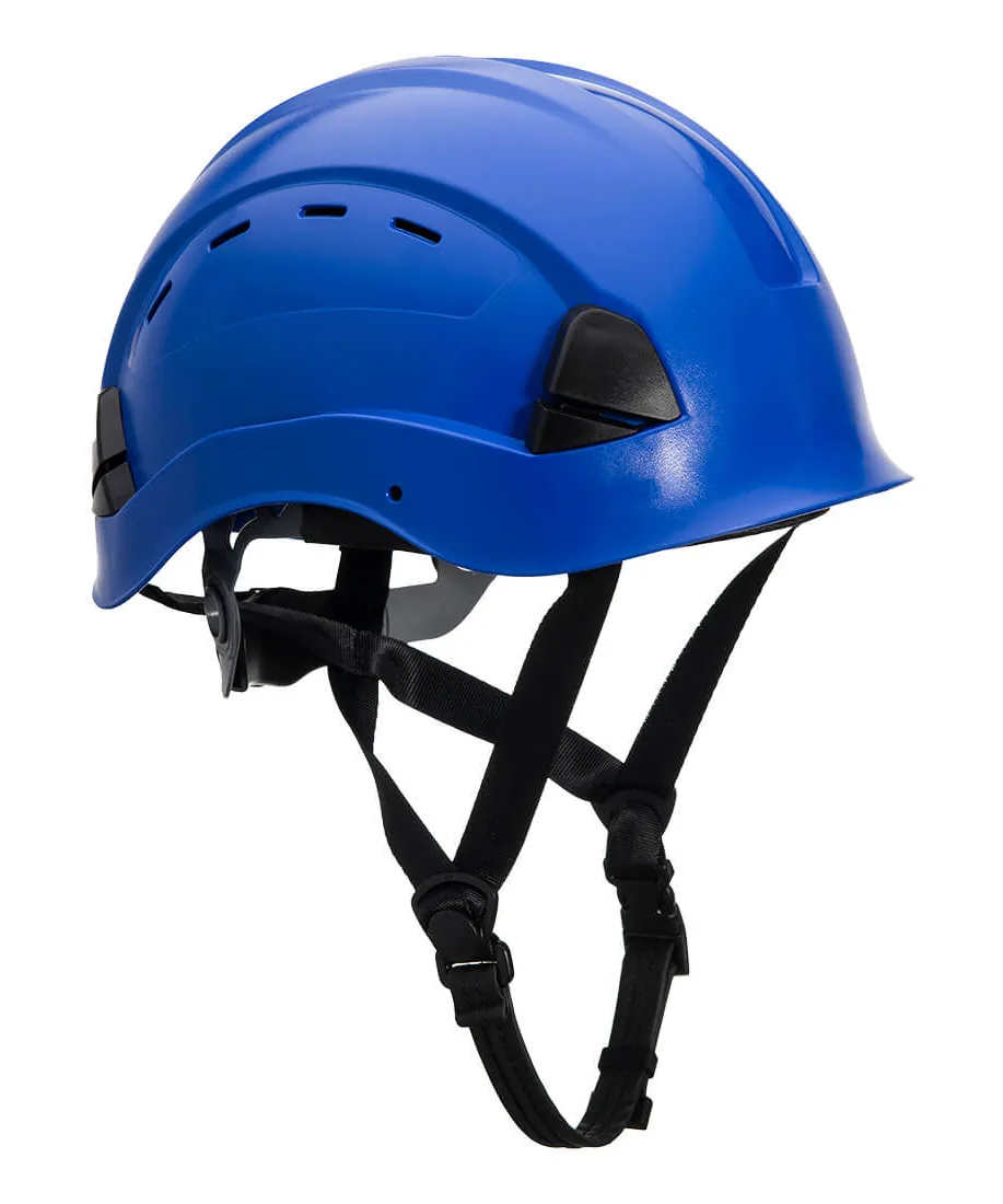 Portwest PS73 Height Endurance Mountaineer Helmet in Royal Blue