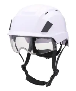 Portwest PSB80 Integrated Visor Helmet in White