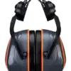 Portwest PW05 HV Extreme Ear Defenders High Clip-On Metal Free in Grey/Orange
