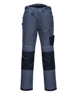 Portwest PW304 PW3 Lightweight Stretch Trousers in Zoom Grey/Black