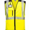 Portwest PW309 PW3 Hi-Vis Executive Vest in Yellow/Black