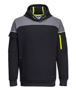 Portwest PW337 PW3 Pullover Hoodie in Black
