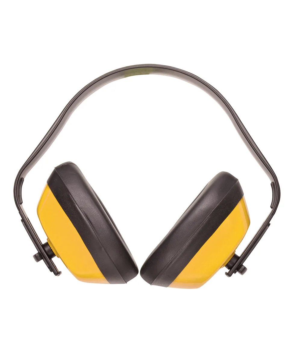Portwest PW40 Classic Ear Defenders in Yellow