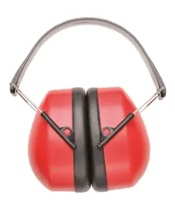 Portwest PW41 Super Ear Defenders in Red